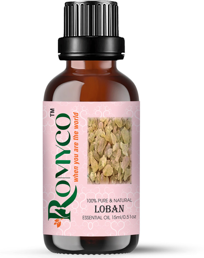 ROMYCO Loban (Frankincense) Essential Oil for glowing rejuvenated skin(15 ml)
