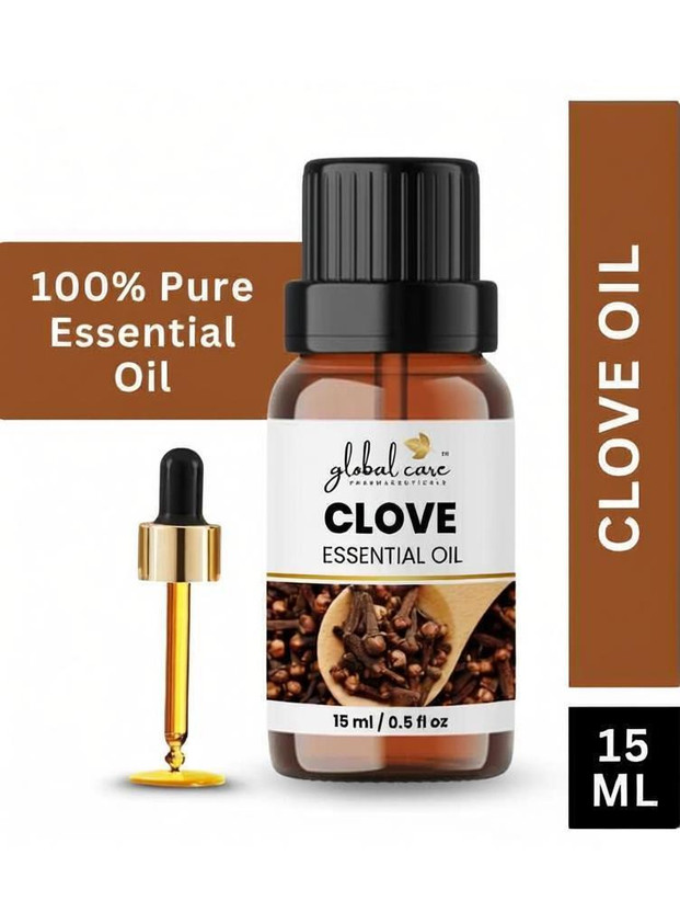 global care Clove Essential Oil 15ml – 100% Pure Natural Oil for Toothache Relief.(15 ml)