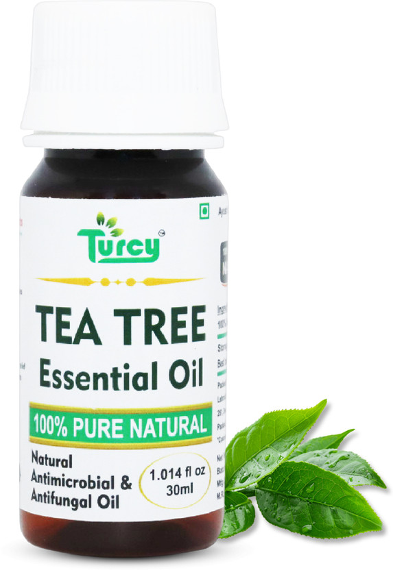 Turcy Tea Tree Essential Oil | Pure, Natural & Cold Pressed | Skin & Hair Care Oil(30 ml)