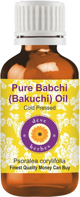 deve herbes Pure Babchi (Bakuchi) Oil (Psoralea corylifolia) --100% Natural Therapeutic Grade Cold Pressed(30 ml)