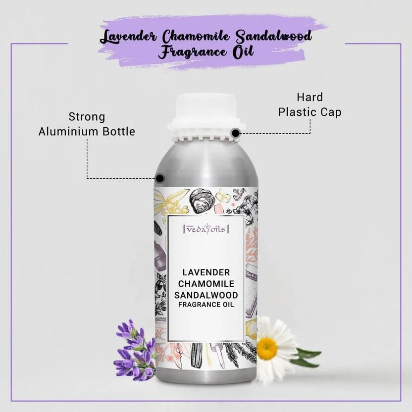 VedaOils VedaOils Lavender Chamomile Sandalwood Fragrance Oil for Candle Making & Soap Making(100 ml) - Flipkart Deal
