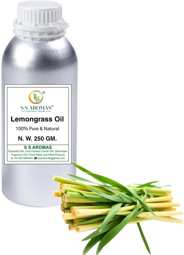 Flipkart S S AROMAS Pure Lemongrass Oil - Therapeutic Grade Oil For Diffuser & Aromatherapy 250 GM(250 g) - Flipkart Deal
