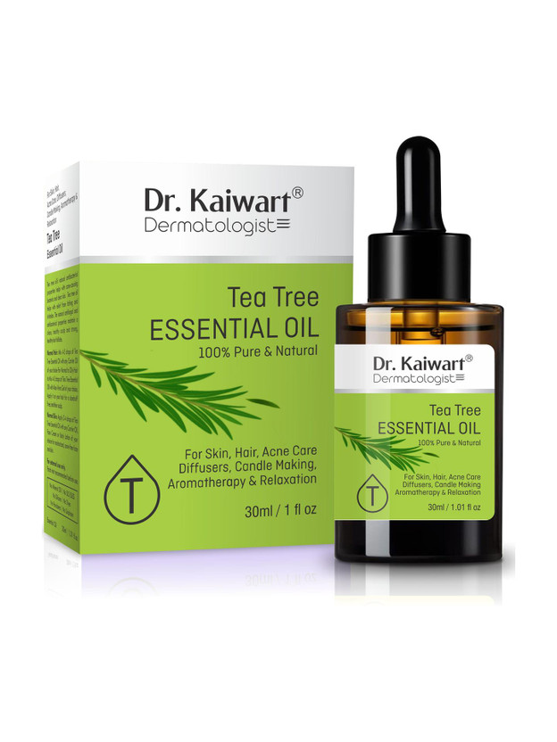 Dr. Kaiwart Tea Tree Oil for Skin, Hair, Acne Care, Diffusers, Aromatherapy & Relaxation(30 ml)