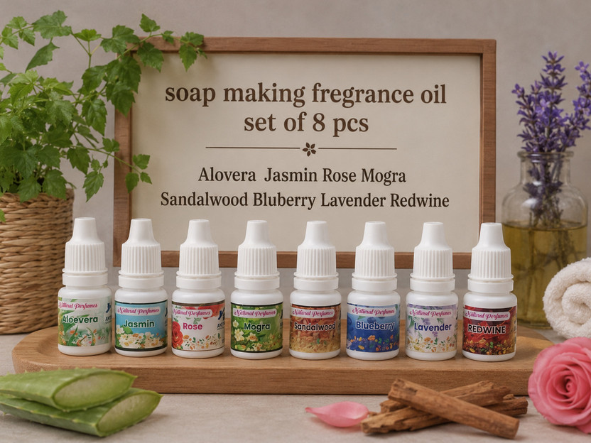 anyways Soap Making Fragrance Oil Set Of 8 (NC8-2)(80 ml)
