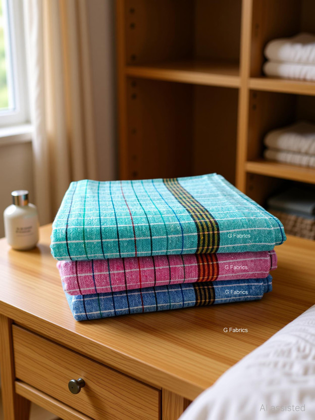 Flipkart G Fabrics Cotton 500 GSM Bath Towel Set(Pack of 3) - Flipkart Deal