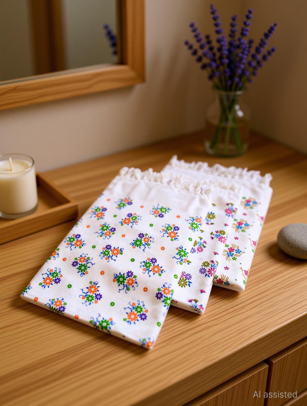 Kraft Cotton 500 GSM Bath Towel Set(Pack of 3)