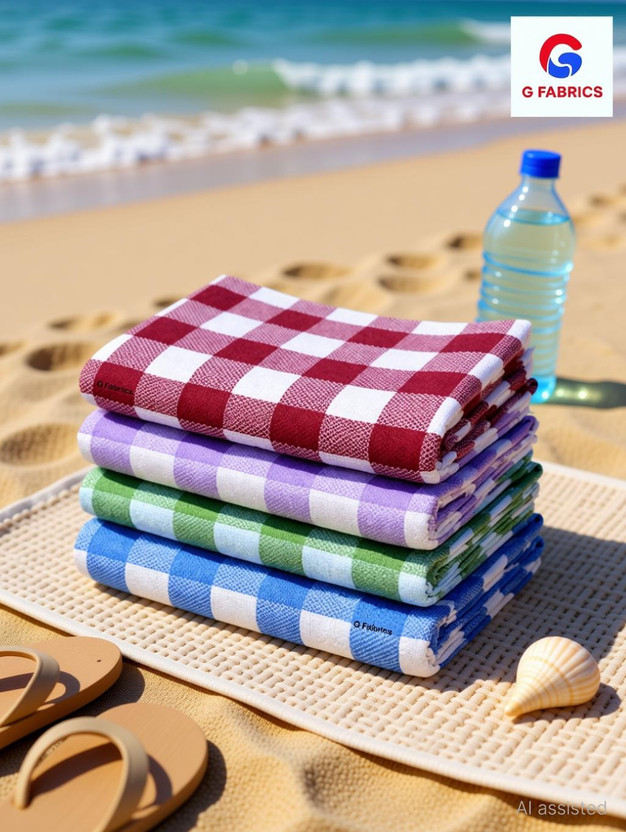 Flipkart G Fabrics Cotton 500 GSM Bath, Beach, Face, Hair, Hand, Sport Towel Set(Pack of 4) - Flipkart Deal