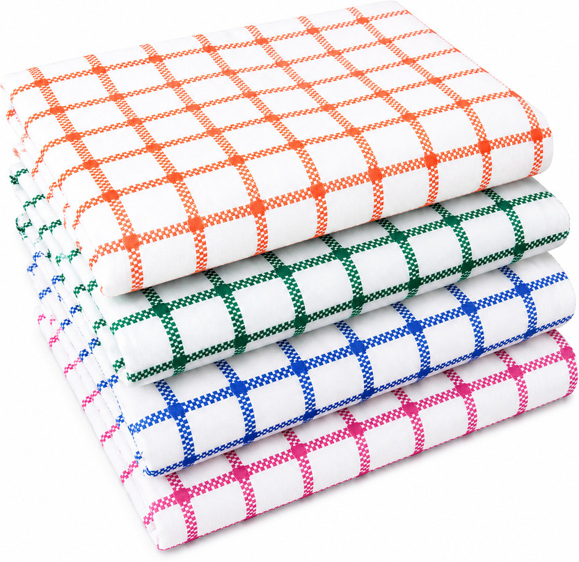 Flipkart SmartBuy Cotton 300 GSM Bath, Beach, Hair Towel Set(Pack of 4)