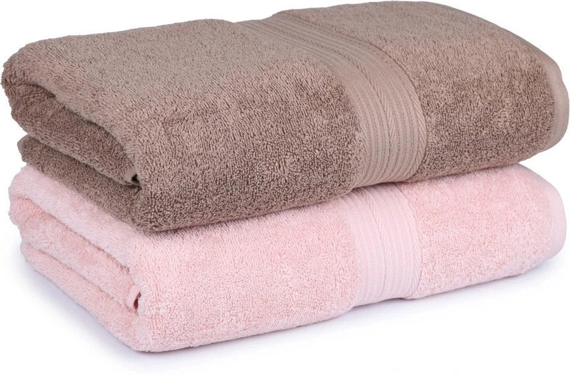 CASA LINO BY CHIRIPAL Terry Cotton 500 GSM Bath Towel(Pack of 2)