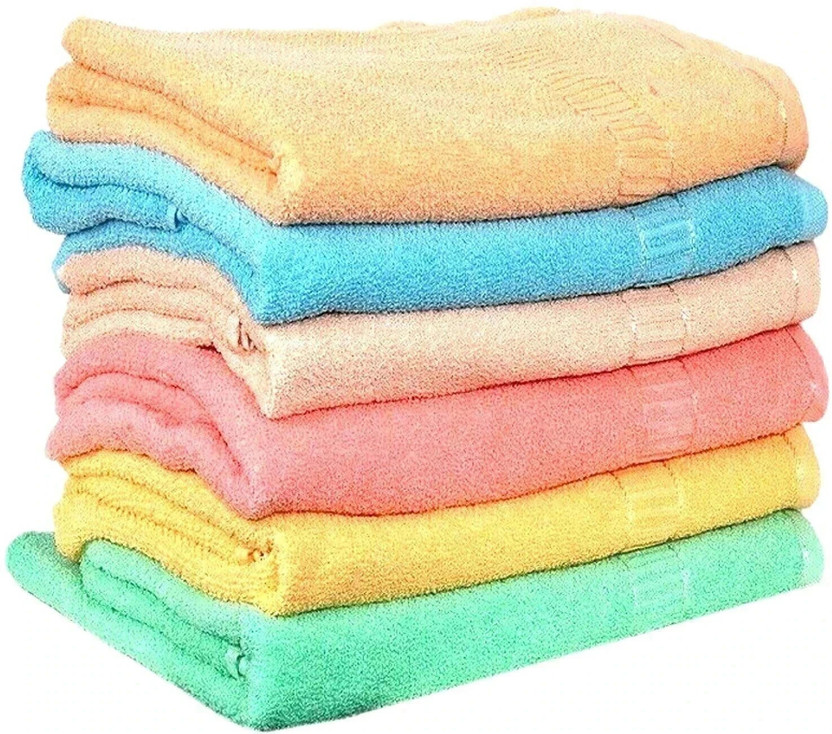 conewango Polycotton 550 GSM Beach, Bath, Face, Hair, Hand, Sport Towel(Pack of 6)