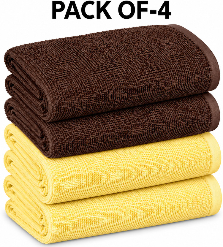 ARVIND ARVIND HOME LINEN Terry Cotton 380 GSM Hand Towel Set(Pack of 4) - Flipkart Deal