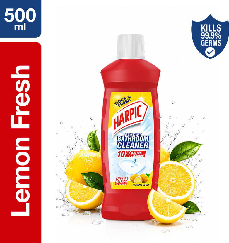 Harpic Traditional Neem Floor Cleaner - Lemon(500 ml)