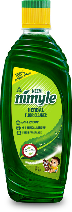 Nimyle Herbal Floor Cleaner 500ml Power of Neem 99.9% Anti-Bacterial Protection Pleasant(500 ml)