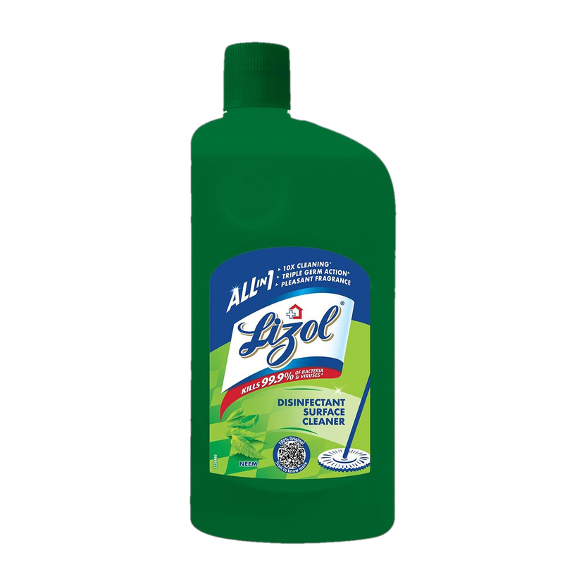 Lizol Disinfectant Surface Cleaner,& Floor, Bathroom, Kitchen,Tile, Not Phenyl, Liquid Neem(500 ml)