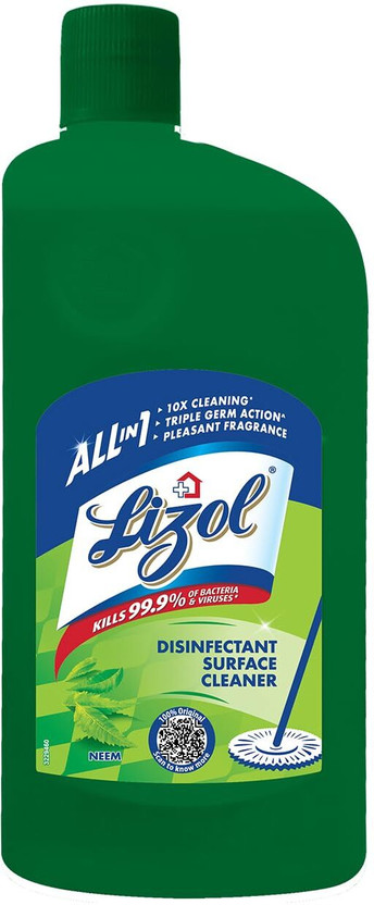 Lizol Disinfectant Surface Cleaner Neem(500 ml)