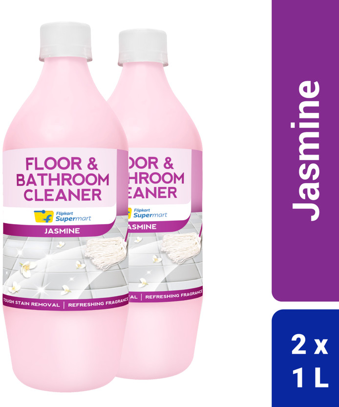 Flipkart Supermart Home Essentials Floor and Bathroom Cleaner Phenyl Jasmine(2 x 1 L)