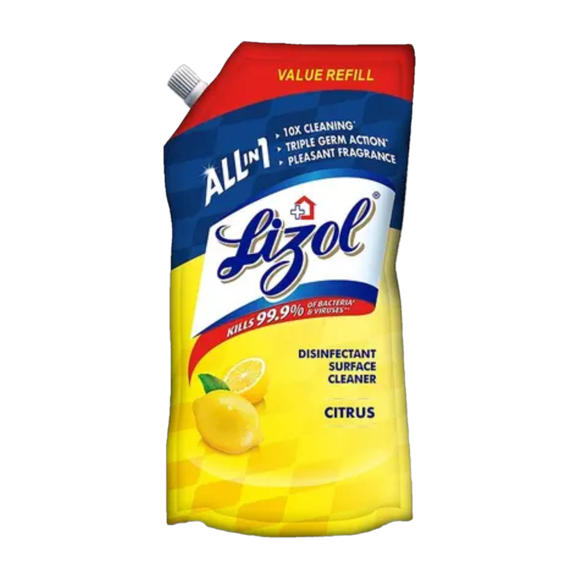 Lizol Disinfectant Surface Cleaner,& Floor, Bathroom, Kitchen,Tile, Not Phenyl, Liquid Citrus(750 ml)