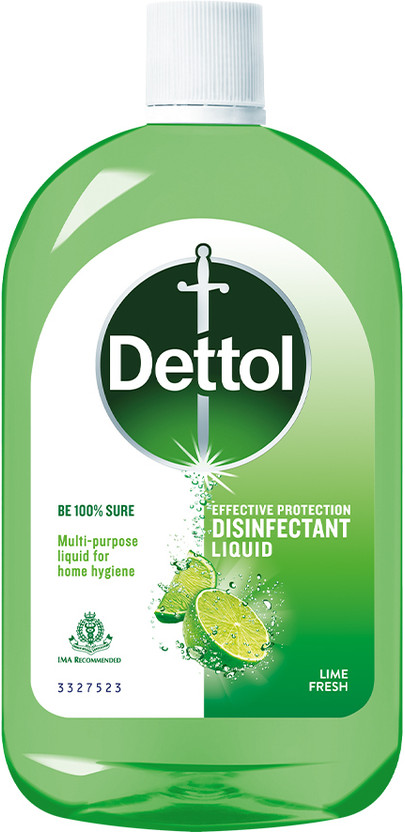 Dettol Liquid Disinfectant for Floor Cleaner, Surface Disinfection Lime Fresh(1000 ml)
