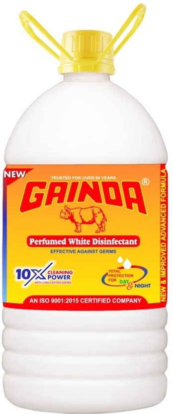 GAINDA White Phenyle Disinfectant Floor Cleaner with Fresh Fragrance 5 Litre Fresh(5 L)
