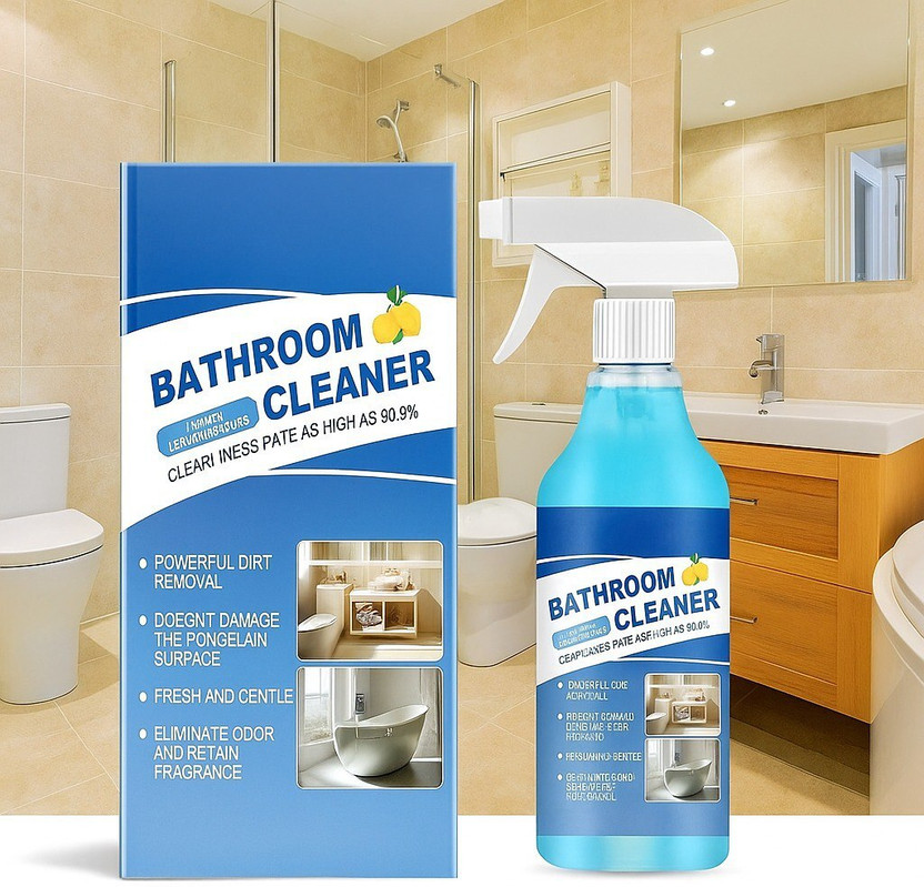 Shineshake Bathroom Descaler Spray, Limescale Cleaner Shower (Buy 1 Get 1 Free) fresh(200 ml)