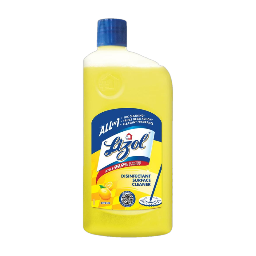 Lizol Disinfectant Surface Cleaner,& Floor, Bathroom, Kitchen,Tile, Not Phenyl, Liquid Citrus(500 ml)