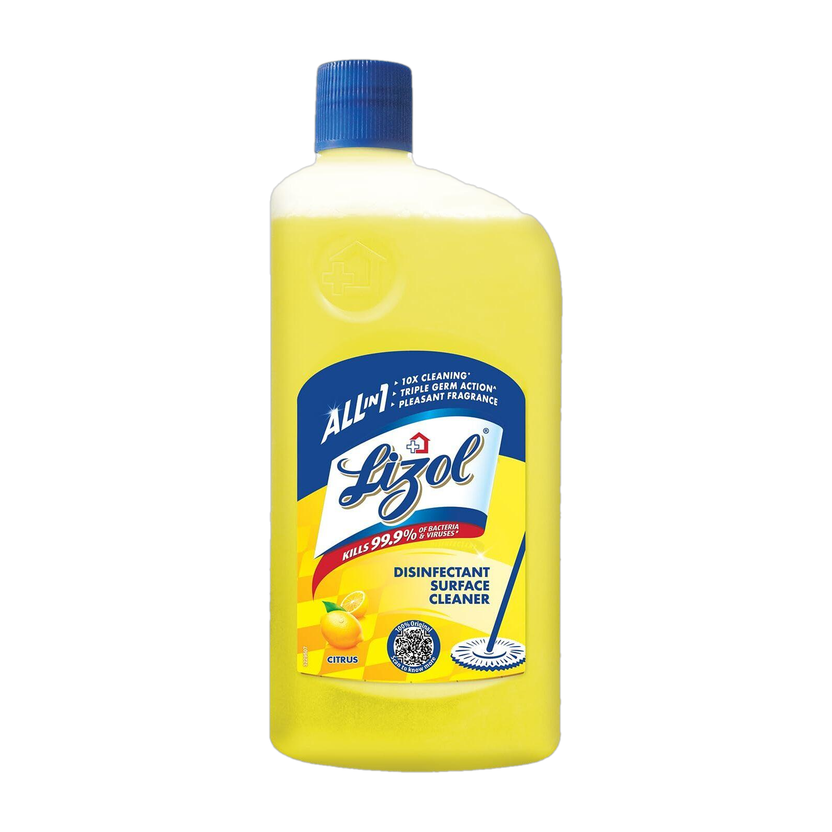 Lizol Disinfectant Surface Cleaner,& Floor, Bathroom, Kitchen,Tile, Not Phenyl, Liquid Citrus(1 L)