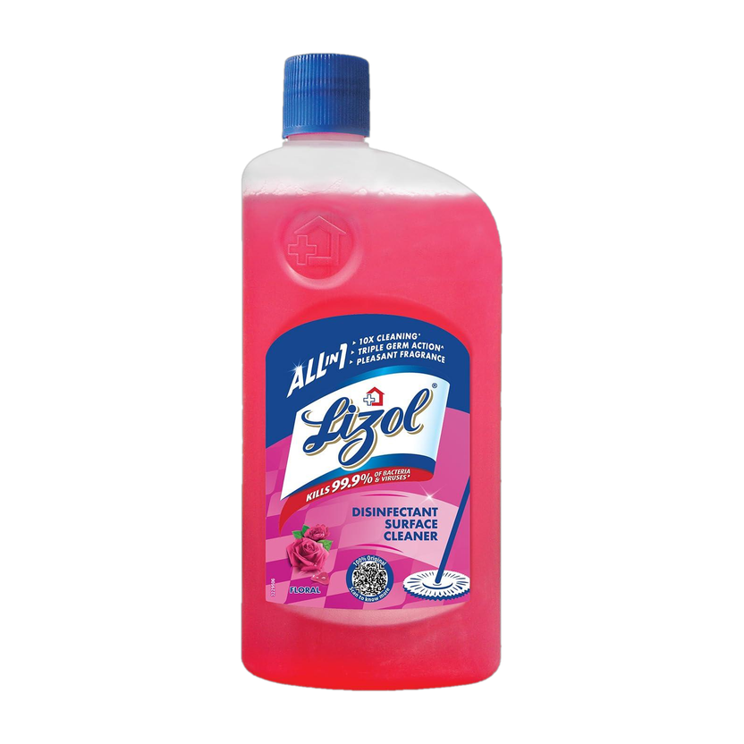 Lizol Disinfectant Surface Cleaner,& Floor, Bathroom, Kitchen,Tile, Not Phenyl, Liquid Floral(1 L)