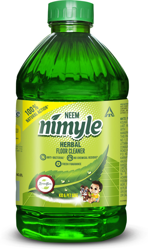 Nimyle Herbal Floor Cleaner 2L Power of Neem 99.9% Anti-Bacterial Protection Herbal(2000 ml)