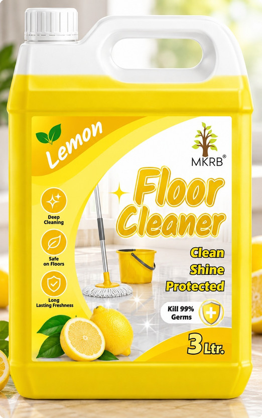 MKRB MALL Disinfectant Surface Cleaner Citrus (5 L) Lemon Lemon(3 L)