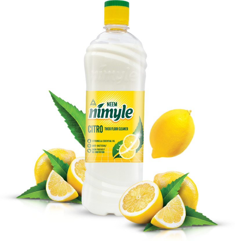 Nimyle Floor Cleaner Citro 890ml Citronella + Power of Neem Anti-Bacterial Neem(890 ml)