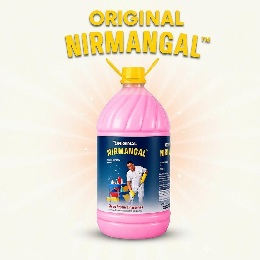 Nirmangal original Premium Pink Phenyl For Floors, Kitchen & Bathroom natural Natural(5 L)