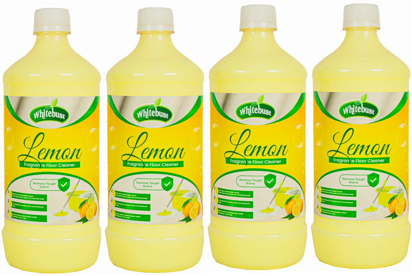 Whitebust Floor Cleaner phenyl Lemon(4 x 1 L)