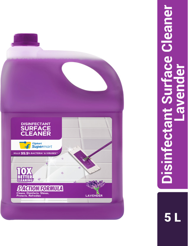 Flipkart Supermart Disinfectant Surface Cleaner Lavender(5 L)