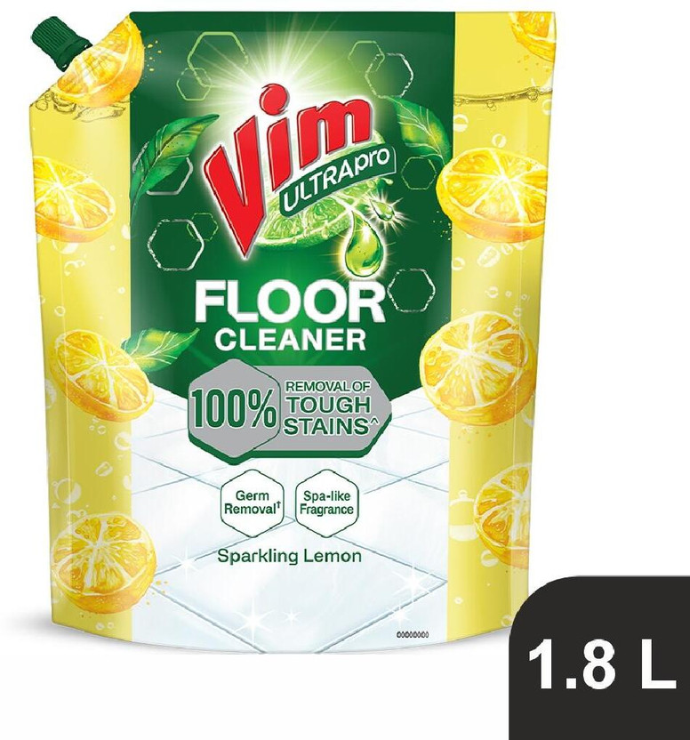 Vim FC UltraPro | Lemon | 1.8L | Pouch Lemon(1800 ml)