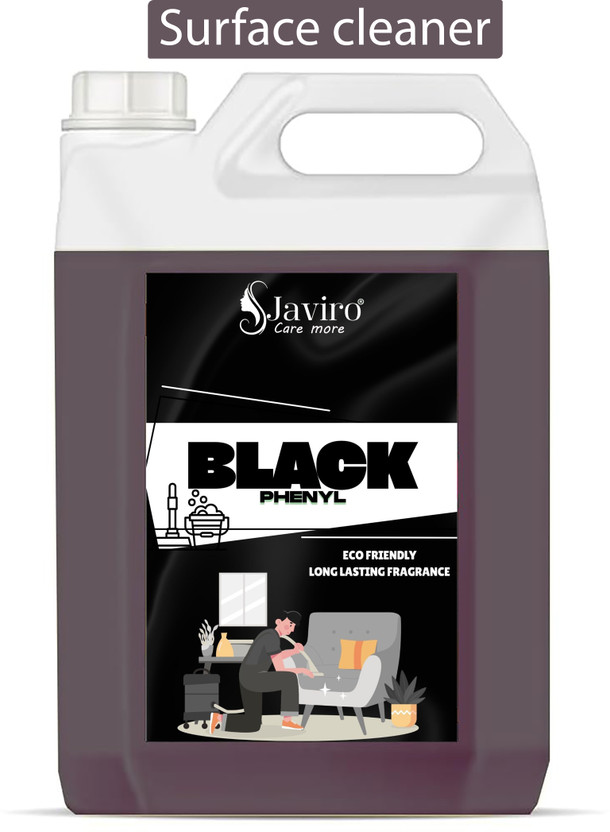 javiro Black Phenyl|Kills 99.9% of Germs | Ideal for Homes, Offices & Hospitals Reguler use(5000 ml)