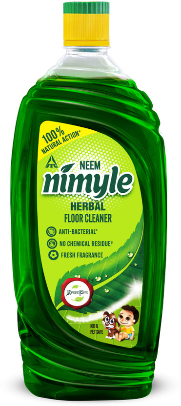 Nimyle Herbal Floor Cleaner 890ml Power of Neem 99.9% Anti-Bacterial Protection Neem(890 ml)