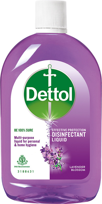 Dettol Disinfectant Floor Cleaner, Surface Disinfection, Personal Hygiene- Lavender Lavender Blossom(550 ml)