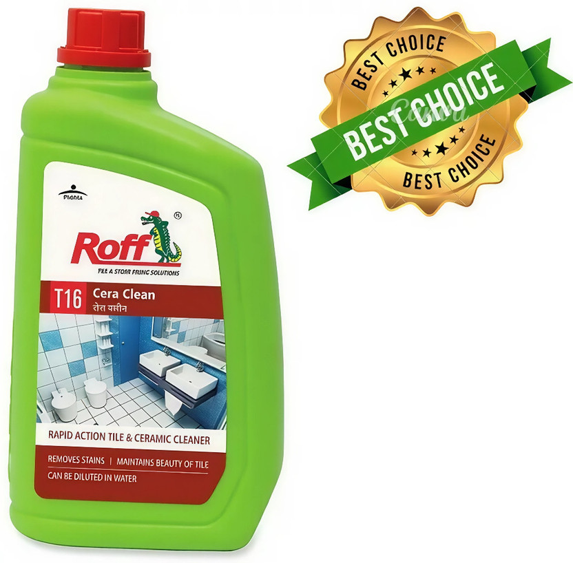 Pidilite ROFF CERA CLEAN (TILES,FLOOR,BATHROOM,STONE,MARBLE)CLEANING CLEAR CITRUS(1000 ml)