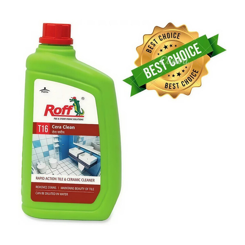 roff roff T16 Cera Clean Pack of 1, 500ml , Tile, Floor & Ceramic Cleaner Regular Stain Remover(500 ml) - Flipkart Deal