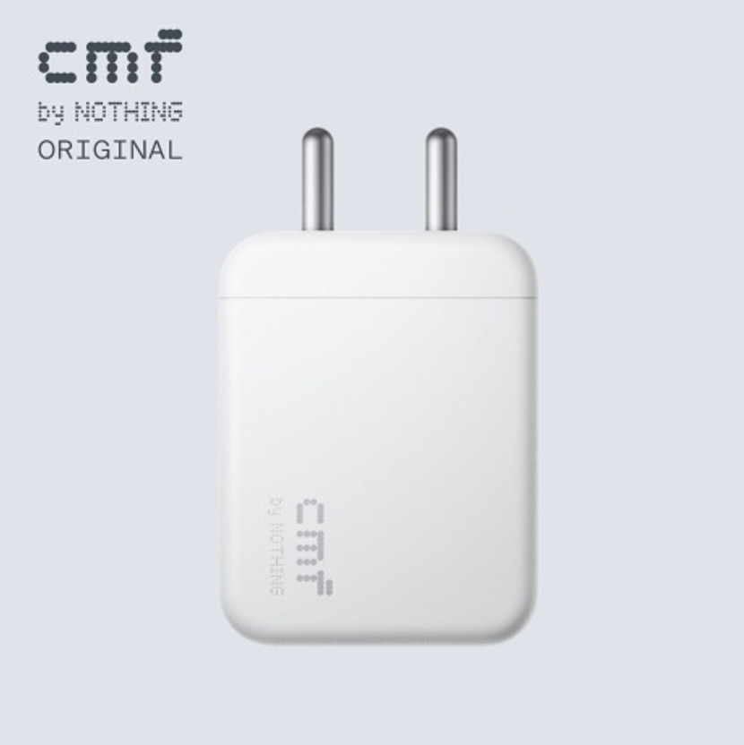 CMF by Nothing 33 W Quick Charge 3 A Wall Charger for Mobile(White)