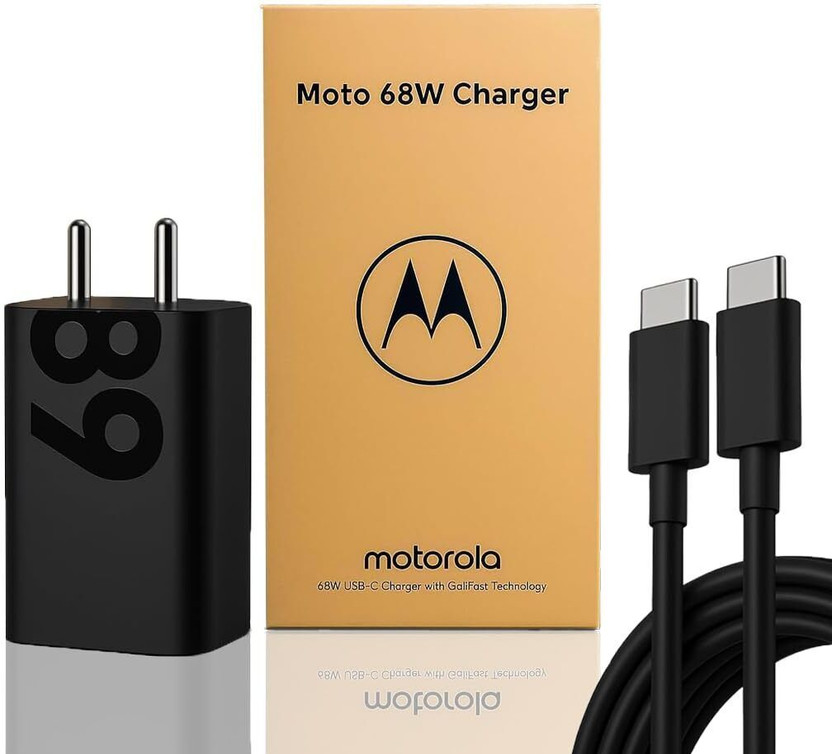 SDERA 68 W TurboPower 3.0 3 A Wall Charger for Mobile with Detachable Cable(Black)