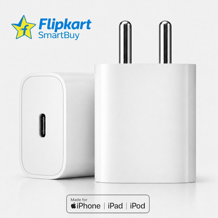 Flipkart Flipkart SmartBuy 20 W PD 3 A Wall Charger for Mobile(White) - Flipkart Deal