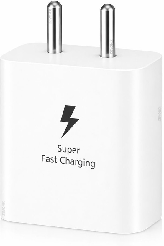 ZEVONIX ZEVONIX 45 W Quick Charge 3 A Wall Charger for Mobile(White) - Flipkart Deal