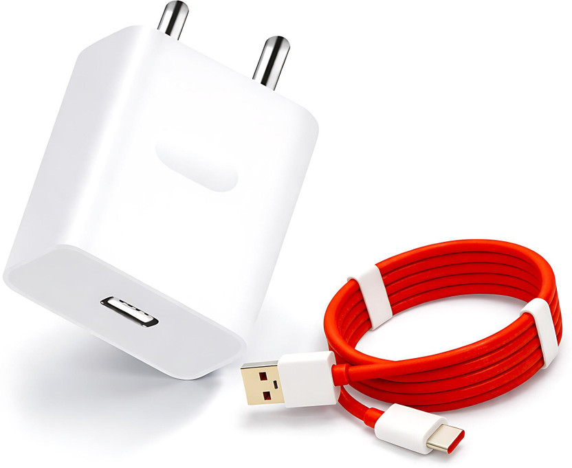 MAK 33 W SuperVOOC 6 A Wall Charger for Mobile with Detachable Cable(White, Cable Included)