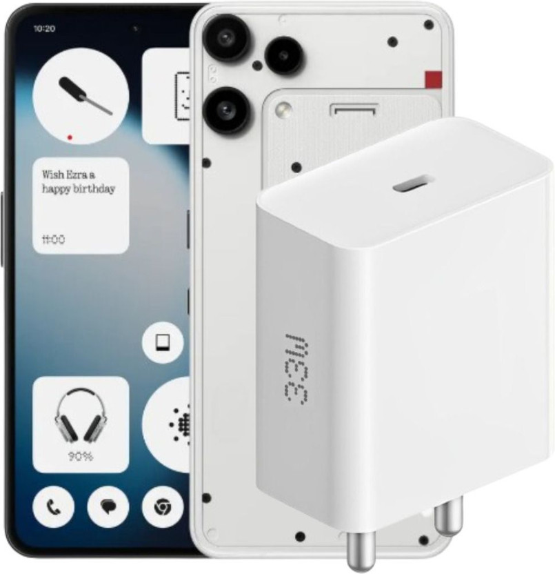 GaN Charger 33 W Quick Charge 3 A Wall Charger for Mobile(White)