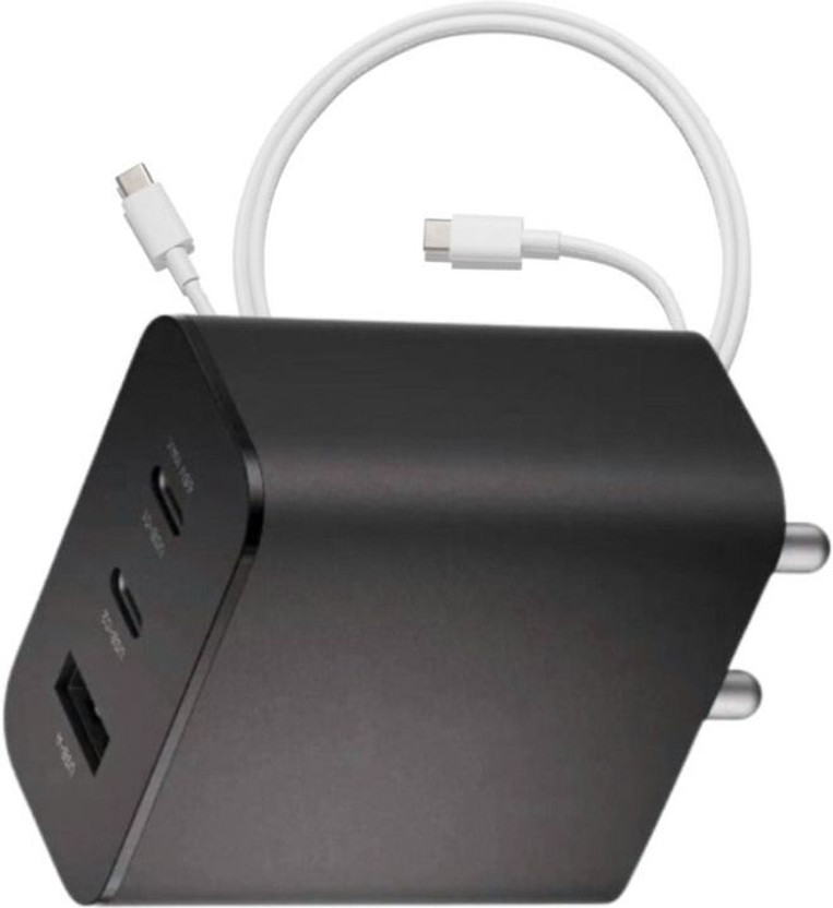GaN Charger 65 W Power GaN 6.5 A Wall Charger for Mobile with Detachable Cable(Orange Compatible With nothing 2/ nothing1/ nothing 2a /nothing 2a Plus, Cable Included)