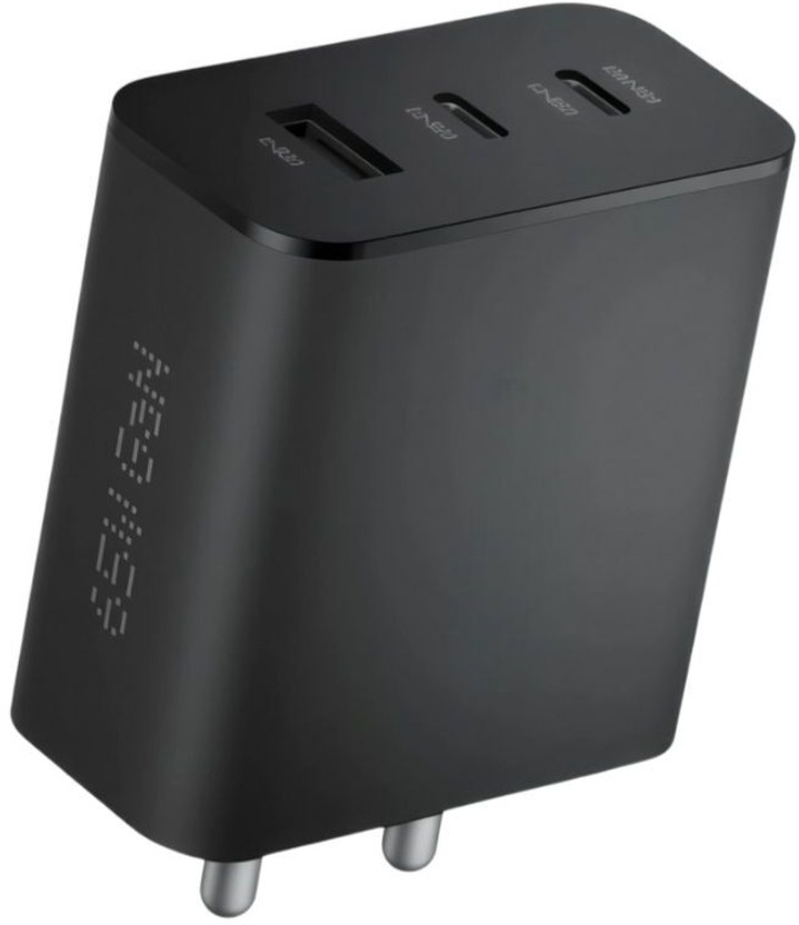 Avaxon 65 W PD 6.5 A Wall Charger for Mobile(Compatible for nothing phone 3a | phone 3a Pro, Black, Cable Included)