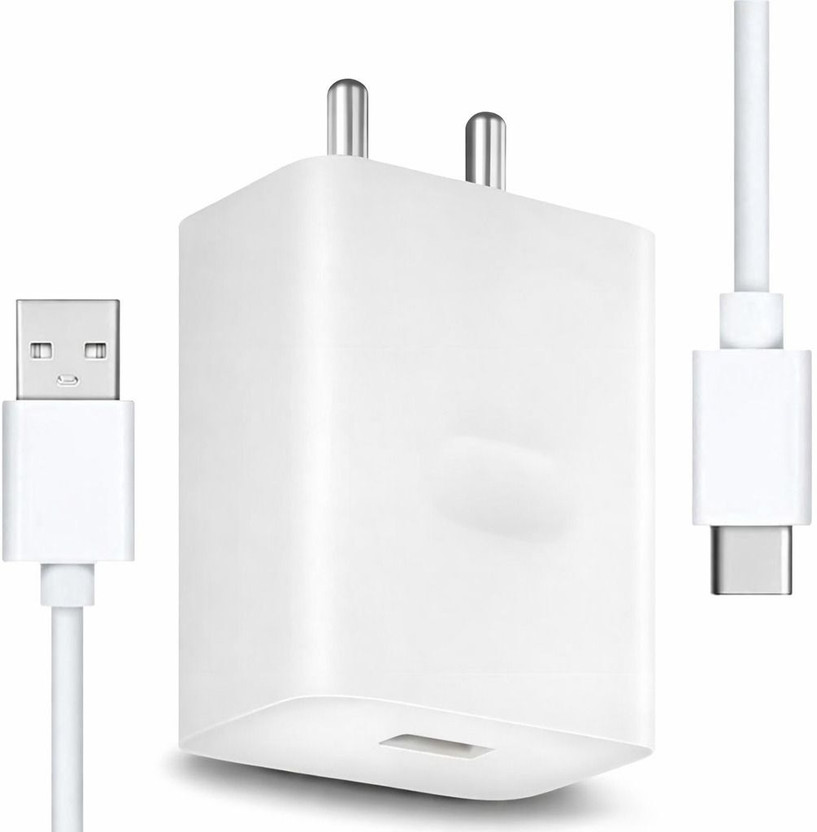 MegVolt 65 W VOOC 6.5 A Wall Charger for Mobile with Detachable Cable(White, Cable Included)