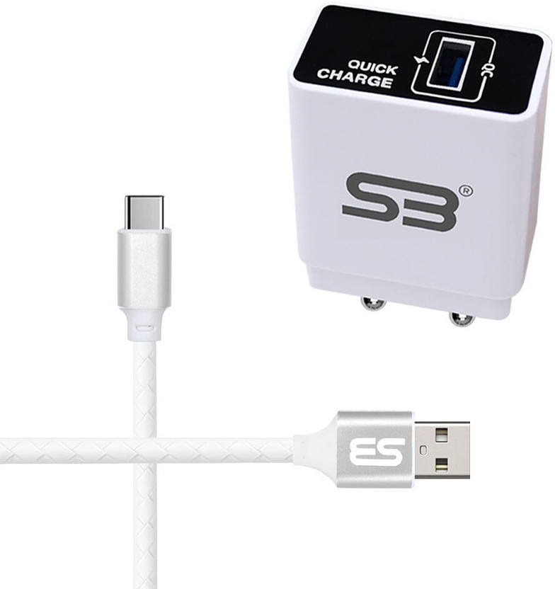SB SB 18 W Quick Charge 3.4 A Wall Charger for Mobile with Detachable Cable(White, Cable Included) - Flipkart Deal