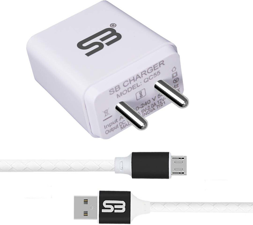 shopbucket shopbucket 18 W Quick Charge 3 A Wall Charger for Mobile with Detachable Cable(White, Cable Included) - Flipkart Deal